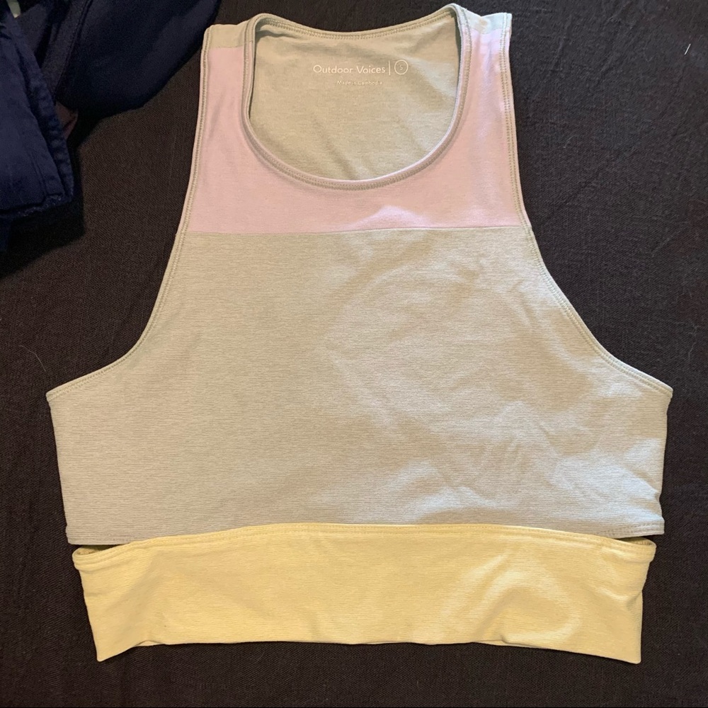 Outdoor Voices Slashback Top